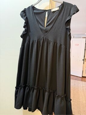 Altar’d State Black Shift Dress